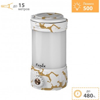 Фонарь кемпинговый FENIX CL26R PRO White Marble Фонарь кемпинговый FENIX CL26R PRO White Marble