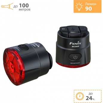 Велофара задняя FENIX BC06R Велофара задняя FENIX BC06R